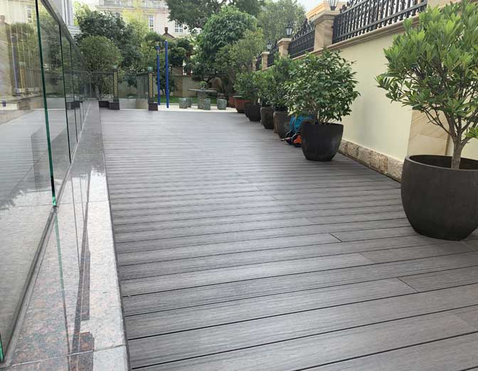 共擠塑木地板具備的優點